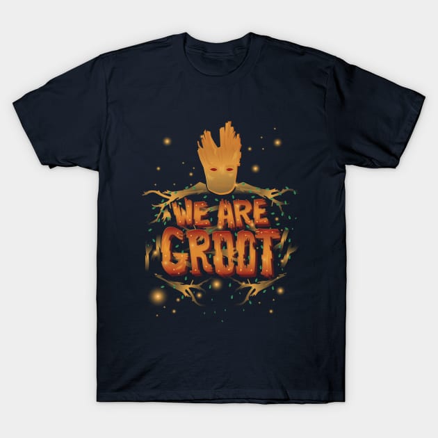 We Are Groot T-Shirt by risarodil